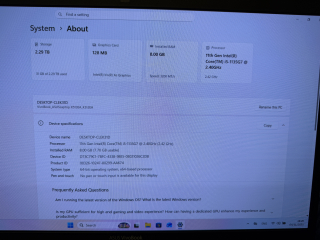 Used Asus Vivobook K513EA. 2.5 Tb, Oled 15.6", Intel i5, Harman/kardon.