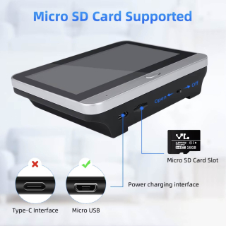 Durvju video actiņa ar ekrānu un WiFi. Ar divvirzienu saziņu. Domofons. Smart Life, Tuya.