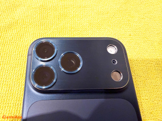 iPhone 17 Pro Max camera and lens protection Deep Blue