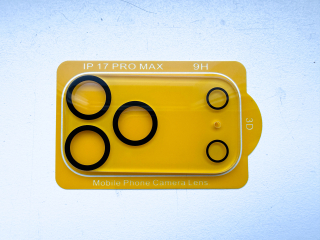 iPhone 17 Pro Max camera and lens protection. Clear.