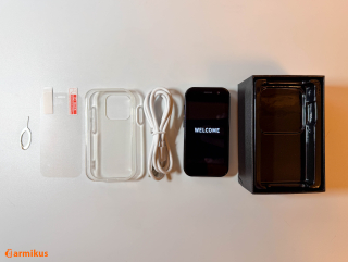 Mini touch phone 15 Pro Mini 4G. 3.0", Android 10, Dual Sim.