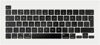 Apple MacBook 2019-2024 M1 M2 M3 M4 English ISO/UK Keyboard Keycap Set for German QWERTZ Layout Replacement