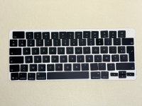 Apple MacBook 2019-2024 M1 M2 M3 M4 France AZERTY Keyboard Keycap Set for German QWERTZ Layout Replacement