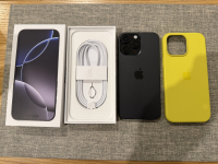 Пользованный Apple iPhone 16 Pro Max с гарантией iDeal до 23.10.2026. Battery Health 96%.