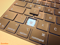 Apple MacBook 2019-2024 M1 M2 M3 M4 English ISO/UK Keyboard Keycap Set for German QWERTZ Layout Replacement