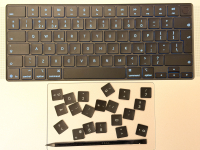 Apple MacBook 2019-2024 M1 M2 M3 M4 spaņu ISO tastatūras taustiņu vāciņu komplekts vācu QWERTZ izkārtojuma nomaiņai