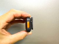 GPS dog tracker with 4G SIM card and unlimited tracking distance. Black.