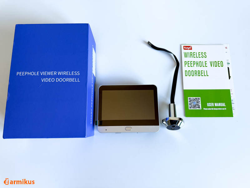 durvju video actina lcd wifi 2